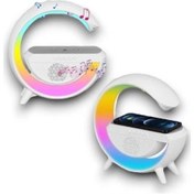 Resim Müzik Keyfi İçin Bluetooth Hoparlör - G Şeklinde Dijital 