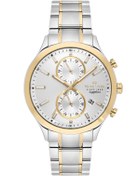 Resim Nacar SAFİR CAM SPOR GÜMÜŞ - ALTIN ERKEK KOL SAATİ NC33-298316G-CSM 