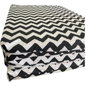 Resim Viphomeconcept Katlanır Yer Yatağı Sünger Yatak Zikzak 80X180 Cm-7 Cm 