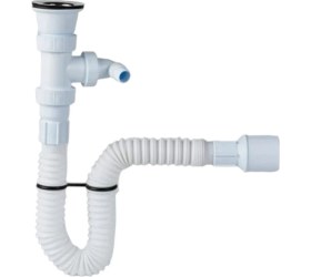 Resim TeknoKapsül Japar Çatallı Lavabo Sifonu 50 mm 