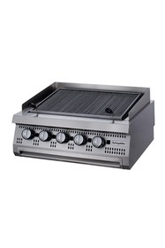 Resim ÖZTİRYAKİLER Set Üstü Döküm Izgara, 80x70x30 cm, Gazlı 