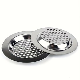 Resim 2 adet, 4 adet, 6 adet, Paslanmaz Çelik Süzgeç, Mutfak Lavabo Süzgeci, Süzgeç Sepeti, Süzgeç Tıpası, Süzgeç Filtresi ve Ev Mutfak Gereçleri. 