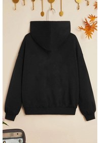 Resim Uyguntarz Çocuk Brooklyn Baskılı Sweatshirt Siyah 