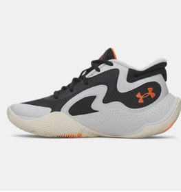 Resim Under Armour Erkek Çocuk UA Gs Jet '25 Basketbol Ayakkabısı 6001587-014 