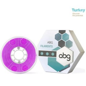 Resim Abg Pla Silk Mor Filament 1.75mm 1kg Diğer 