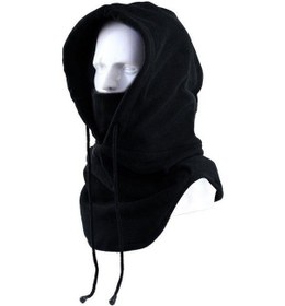 Resim Rüzgar Geçirmez Tam Yüz Kapatma Maske & Balaklava Siyah 