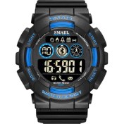Resim Hanyang Blackblue Askeri Dijital Erkek Saatler Smael Yeni Moda Izle Dijital LED Saat 50 M Su Geçirmez Ordu Saatler Spor 8013 Camowatch Erkek Için (Yurt Dışından) 