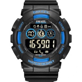 Resim Hanyang Blackblue Askeri Dijital Erkek Saatler Smael Yeni Moda Izle Dijital LED Saat 50 M Su Geçirmez Ordu Saatler Spor 8013 Camowatch Erkek Için (Yurt Dışından) 