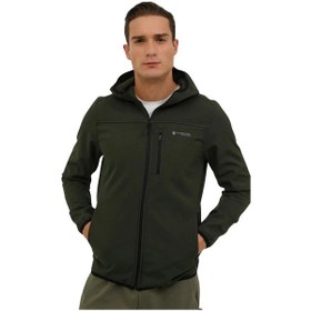 Resim Lumberjack Basic Softshell Erkek Haki Basic Ceket Vo101398602 Haki 