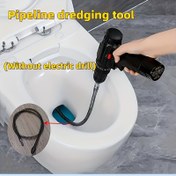Resim 5.0metre/8.0metre Uzun Manuel Drenaj Yılanı ile Baharlı Nozul - Elektrik Gerektirmez, Ergonomik Kolu ve Şık Metalik Kaplama - Tuvalet, Musluk, Lavabo Tıkanıkları için Dayanıklı Tesisat Aracı, Tuvalet Temizliği, Şık Tasarım, Güçlü Yapı 