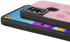 Resim M.TK moveteck Samsung Galaxy A21s Kılıf Sevimli Ayıcık Tasarımlı Karakterli Kabartmalı 3Boyutlu Yumuşak Silikon, Siyah, Tek Ebat, amas-a21s-siyah 