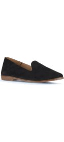 Resim Bueno Shoes Siyah Alf Süet Kadın Babet 01WA7003 
