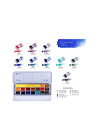 Resim St. Petersburg White Nights Tam Tablet Sulu Boya Seti 21 Renk Met 