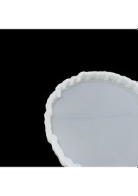 Resim Tırtıklı Yuvarlak Bardak Altı Reçine Epoksi Kalıp B1 816 
