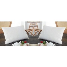 Resim Komfort Home %15 Gıdık Kaz Tüyü Yastık 2 Adet Beyaz 50 x 70 CM 