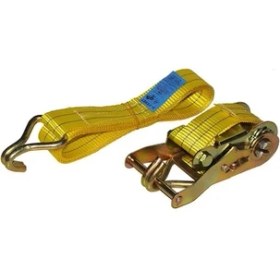 Resim AyrStore Safeset SG40 35MM 1,5 Inç Spanzet 6 mt 1000-2000DAN 8 mm Çift J Kanca 1.1 Yük Gerdirme Halatı 