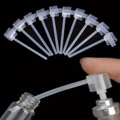 Resim 10/30/50 adet Şeffaf Plastik Parfüm Örnek Dağıtıcı Basınçlı 5ml Koku Test Aracı Büyük Şişe Ayırıcı 