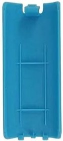 Resim Art&Beauty Nintendo Wii Uzaktan Kumanda için 2 Paket Yedek Pil Arka Kapı Kılıfı (Mavi) 