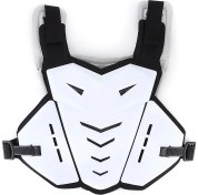 Resim Creatorally Motosiklet Yelek Darbeye Nefes Göğüs Geri Koruma Sürme Için Açık Sportswhite (Yurt Dışından) 