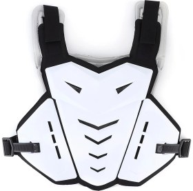 Resim Creatorally Motosiklet Yelek Darbeye Nefes Göğüs Geri Koruma Sürme Için Açık Sportswhite (Yurt Dışından) 