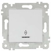 Resim Mutlusan Rita Beyaz Mek+tuş Kapı Otomatiği Anahtarı (vidalı) Mut-2200 407 0201k 