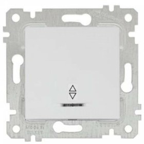 Resim Mutlusan Rita Beyaz Mek+tuş Kapı Otomatiği Anahtarı (vidalı) Mut-2200 407 0201k 