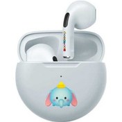 Resim Treasures Disney Çilek Ayı Bluetooth Kulaklık - Model D10, Kablosuz, Mikrofonlu, Pembe/sarı/beyaz, Kulak Tıkacı Tipi, Hafif Taşınabilir 
