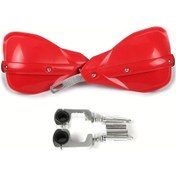 Resim Hightower Kırmızı Dirt Bike Motorcycle Hand Guards Universal 7/8" 22mm 1 1/8" 28mm Atv Quad Scooter 