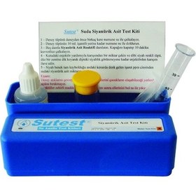 Resim Sutest Siyanürık Asit Test Kiti 
