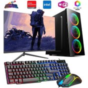 Resim Collect RKT980381 i5-4440 8 GB 480 GB SSD 4 GB RX550 24" Free Dos Masaüstü Oyuncu Bilgisayarı 