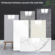 Resim 10 adet, 20 adet Köpük Taklit Mermer Karolar, Kendinden yapışkanlı Duvar Stickerları, PVC ve PE Malzemeler, Yıkanabilir Düz Puzzle Deseni, Oturma Odası Mutfak Arka Plan Banyo Su Geçirmez Duvar Stickerları, Ev Kesilebilir Yaratıcı Su Geçirmez Duvar Kağıdı, Ev Dekorasyonu, Ev Malzemeleri, Oda Dekorasyonu 