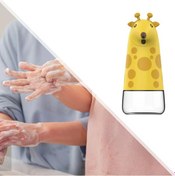 Resim Otomatik El Sabunu Dispenseri El Dezenfektanı Karikatür 