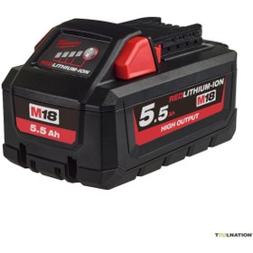 Resim Milwaukee M18 Hb5.5-5.5ah 18 Volt 5.5 Amper Batarya 