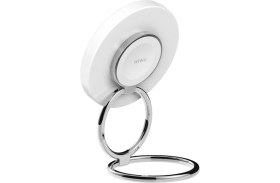 Resim Kablosuz Şarj Aleti Wiwu WI-W027 Standlı Magsafe Şarj Özellikli 15W Beyaz 