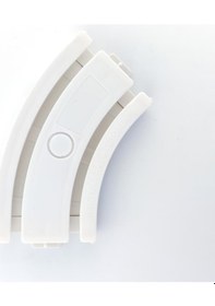 Resim Korniş Dönüşü 2 Raylı 45 Derece 