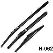 Resim Globalbloom Universal Natural Rubber Wiper Set Peugeot Captur 2016 2020 Mixed Three Pack 26 16 12 Inches 