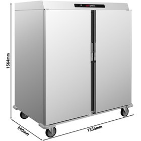 Resim Banket Arabası Premium - Sıcak - 20x GN 2/1 veya 40x GN 1/1 - Dijital 