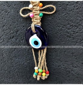 Resim Deniz Yıldızı Nazar Boncuk Bahçe Balkon Kapı Duvar Süs Sarkaç (387077025) 