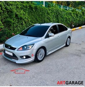 Resim Ford Focus Sedan 2008-2011 Ön Karlık-fiberglass-boyasız 