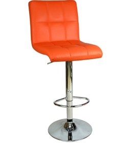 Resim Bürocci Carla Bar Taburesi-Turuncu-9503S0123 Çok Renkli 