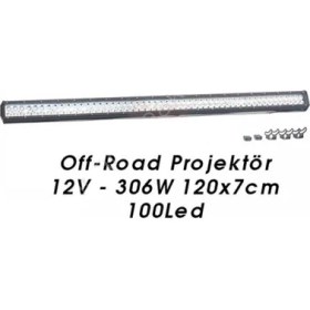 Resim Drs Tuning Off-Road Projektör 12V 306W 120X7CM 100LED 4203262 