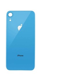 Resim Apple, Uyumlu iPhone Xr Arka Batarya Pil Kapağı Mavi 