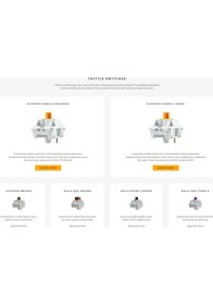 Resim Glorious Switch Paketi 18 Mekanik Switch 4 O-Ring 