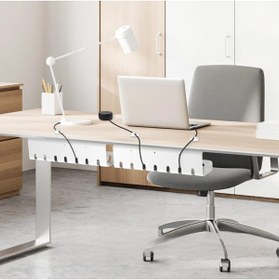 Resim NEPA 2'li Beyaz Masa Altı Kablo Düzenleyici 