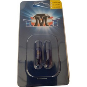 Resim Tmt T10 Dipsiz Ampül Beyaz Işık 12Volt 5Watt 5000K Takım 