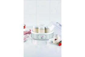 Resim Pratik ve Sağlıklı Yoğurt Makinesi Haki Renkli, Kolay Kullanım 