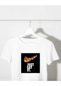 Resim Sünger Bob Plankton Sheldon Tasarımlı Baskılı T-shirt Beyaz 