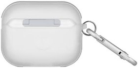 Resim Skinarma Airpods Pro 2 ile Uyumlu Kılıf SkinArma Transparan Mat Tasarım Kinzoku Kılıf Beyaz 