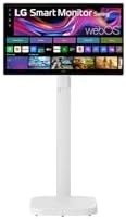 Resim LG 31.5" Swing 32U889SA-W 5ms 4K UHD IPS Dokunmatik Tekerlekli Standlı Smart Monitör 