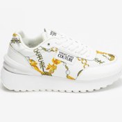 Resim VERSACE JEANS COUTURE Sarı-Beyaz Kadın Sneaker 75VA3SH2ZS911G03 
